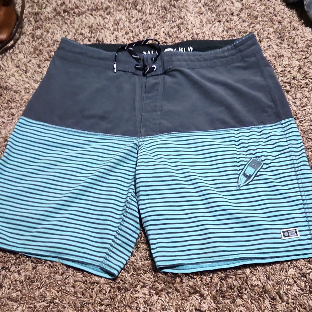 Mens Salty Crew swim shorts size 34
